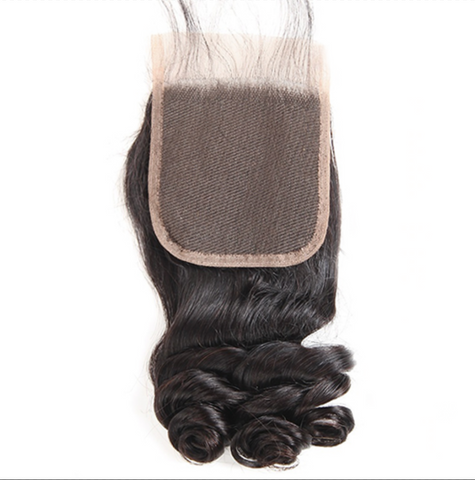 TRANSPARENT CLOSURES 4 X 4 - PERUVIAN