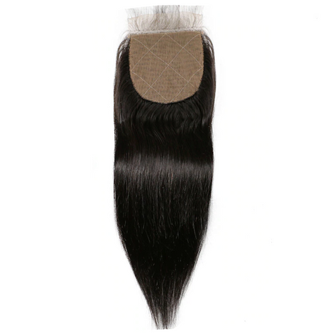 SILK CLOSURES 5 X 5 - INDIAN CURLY